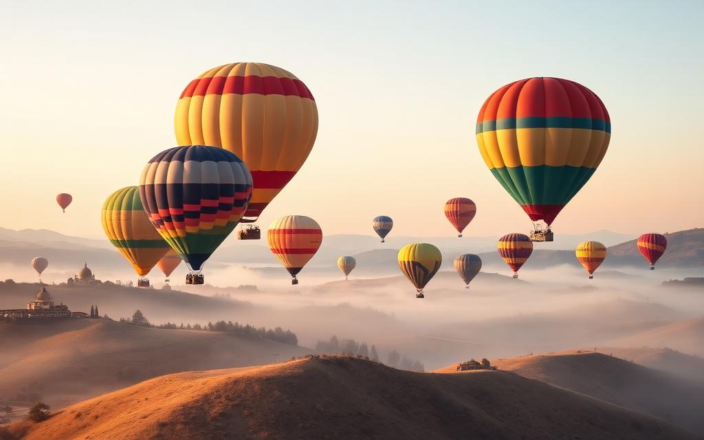 Balloon Ride at Dawn